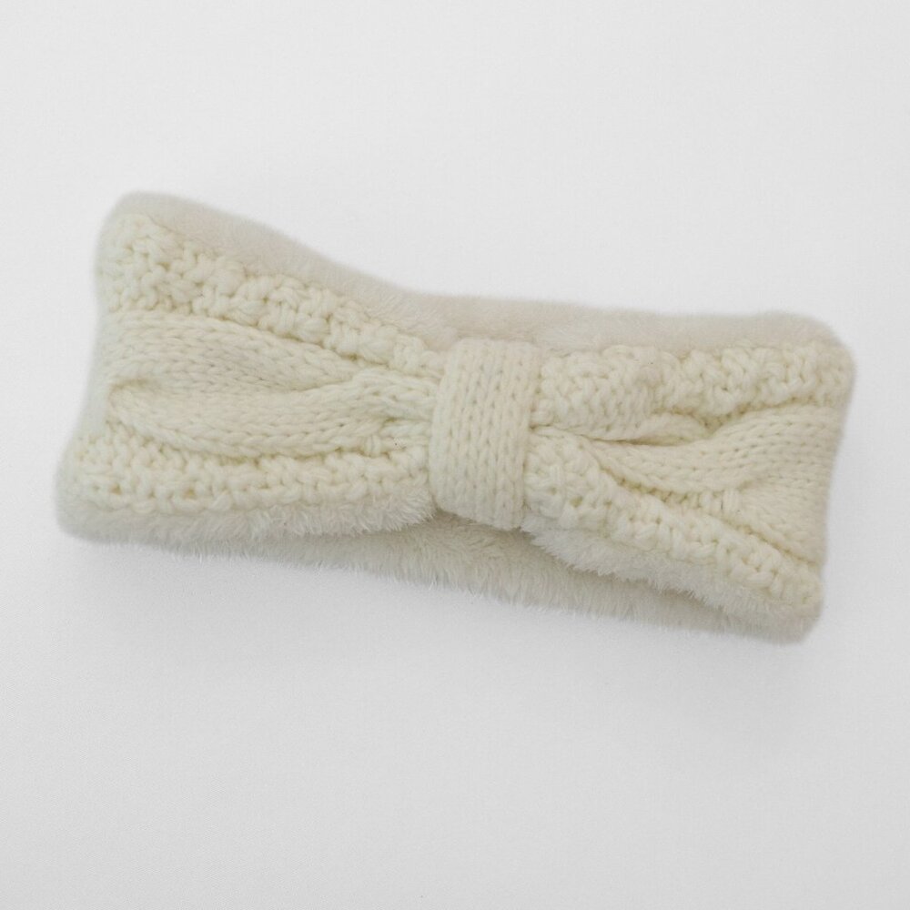 Unbranded Ivory/White Knit Headband